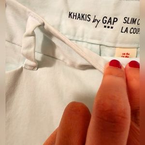 GAP Khakis in Mint Green
